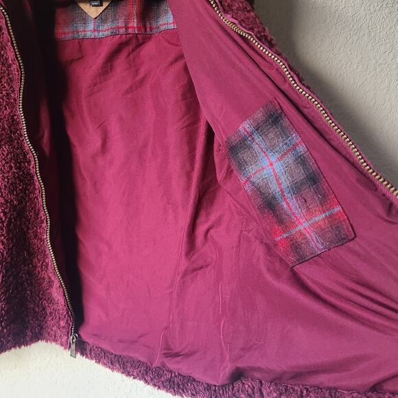 Pendleton Fuzzy Zip Jacket Women's Size Small - Picture 10 of 10